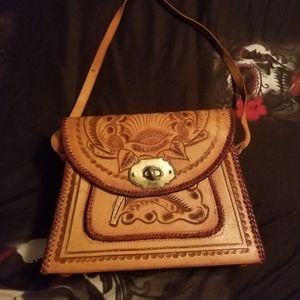 Vintage leather purse